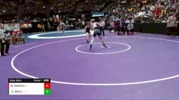 126-4A Cons. Semi - CJ Morm, Denver South vs Mickail Skeldum, Mesa Ridge