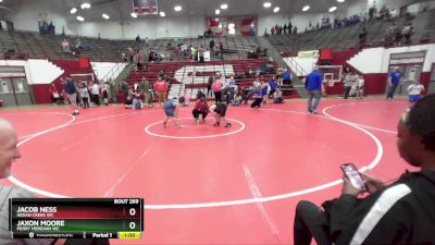 101-104 lbs Round 3 - Jacob Ness, Indian Creek WC vs Jaxon Moore, Perry Meridian WC