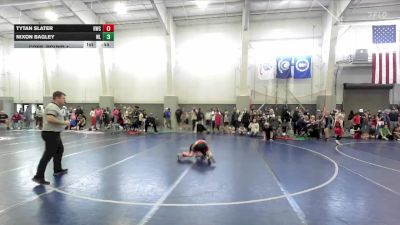 58 lbs Cons. Round 4 - Tytan Slater, Fremont Wrestling Club vs Nixon Bagley, Alta Wings