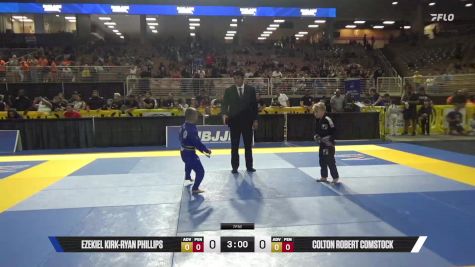 Colton Robert Comstock vs Ezekiel Kirk-Ryan Phillips 2025 Pan Kids Jiu-Jitsu IBJJF Championship