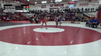 165 lbs Quarterfinal - Olyver Fuller, Camanche vs Nolan Eggers, Clinton