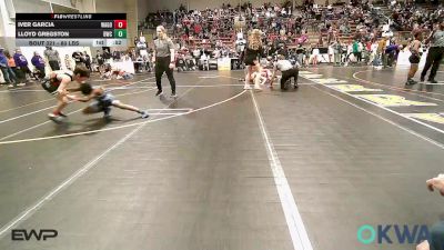 80 lbs Round Of 16 - Iver Garcia, Wagoner Takedown Club vs Lloyd Gregston, Bartlesville Wrestling Club