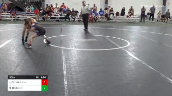 58 lbs Quarterfinal - Lucas Forman, Nevada Elite vs Maddix Blue, East Tulsa Cardinals