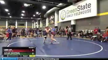 190 lbs Round 4 (6 Team) - Kaylee Nachtigal, NW Iowa Angry Alpacas vs Libby Dix, Grand View