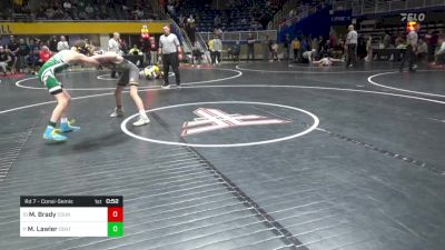 105 lbs Rd 7 - Consi-semis - Michael Brady, Council Rock South vs Marcus Lawler, Central Dauphin