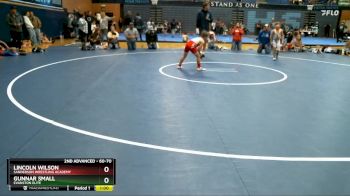 60-70 lbs Round 4 - Gunnar Small, Evanston Elite vs Lincoln Wilson, Sanderson Wrestling Academy