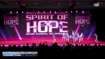 T3 Storm - Icons [2026 L1 Youth - D2 - Small Day 2] 2026 Spirit of Hope Grand Nationals