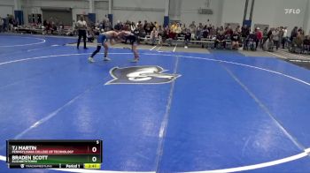 149 lbs Cons. Round 1 - TJ Martin, Pennsylvania College Of Technology vs Braden Scott, Elizabethtown