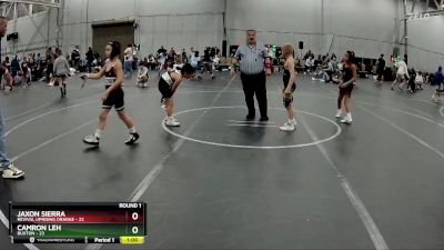 72 lbs Round 1 (4 Team) - Camron Leh, Buxton vs Jaxon Sierra, Revival Uprising Orange