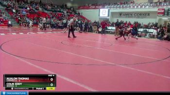 120 lbs Semis & 1st Wb (8 Team) - Colin Eddy, Newnan vs Aijalon Thomas, Lassiter H.S.