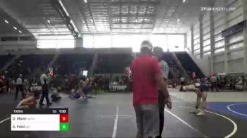 132 lbs Round Of 16 - Dylan Mann, Warhawks vs Atridad Feizi, Bay Area Dragons