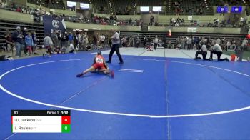 80 lbs Quarterfinal - Dominick Jackson, Summit Wrestling Academy vs Liam Rouleau, Chippewa Elite