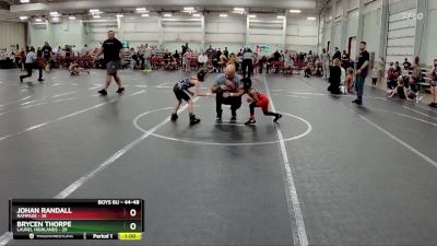 44-48 lbs Round 2 - Johan Randall, Rampage vs Brycen Thorpe, Laurel Highlands