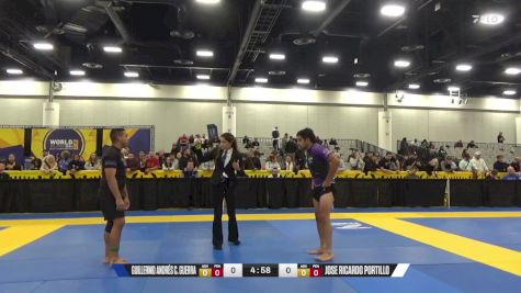 Guillermo Andrés C. Guerra vs Jose Ricardo Portillo 2024 World IBJJF Jiu-Jitsu No-Gi Championship