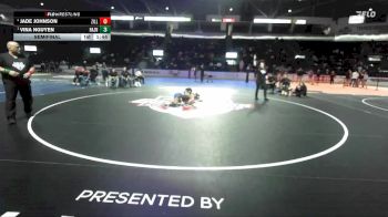 Girls 100 lbs Semifinal - Vina Nguyen, Hazen (Girls) vs Jade Johnson, Zillah (Girls)