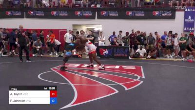 70 kg Final - Antrell Taylor, MWC Wrestling Academy vs Paniro Johnson, Cyclone Regional Training Center C-RTC