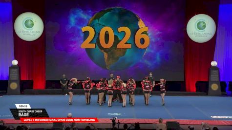 South Coast Cheer - Rage [2026 L7 International Open Coed Non Tumbling Semis] 2026 The Cheerleading Worlds