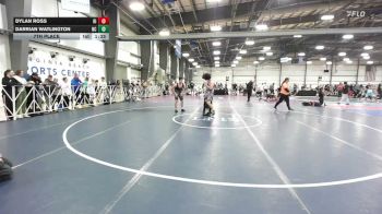 180 lbs 7th Place - Dylan Ross, RI vs Darrian Watlington, NC