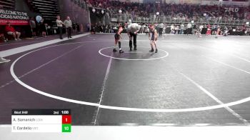 85 lbs Quarterfinal - Robert Stegeman, R.A.W. vs Macklyn Younker, The Foundation