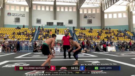 Guilherme Marques vs David Lopes 2025 ADCC Brazilian Nationals