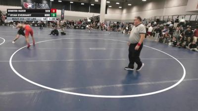 157 lbs Quarters - Ryan Everhart, Mile High Wrestling Club vs Dimitri Kizer, Tough N Technical Wrestling Club (TNTWC)