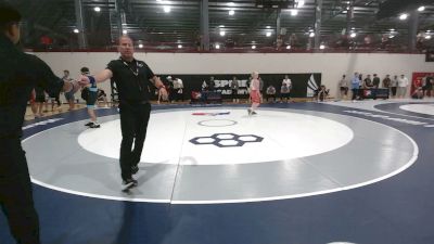 61 kg Cons. Semis - Tommy Wurster, Beast Mode Wrestling vs Luke Rioux, Warrior Regional Training Center