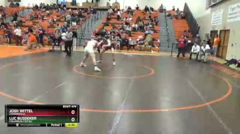 157 lbs Cons. Round 5 - Luc Busdeker, Columbian (Tiffin) vs Josh Wittel, Loudonville