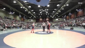 2A 285 lbs Cons. Round 1 - Jason Dorgan, South Sevier vs Zachary McCormick, American Leadership Academy