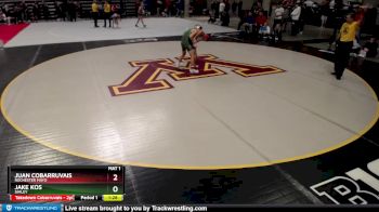 113 lbs Champ. Round 2 - Juan Cobarruvais, Rochester Mayo vs Jake Kos, Simley