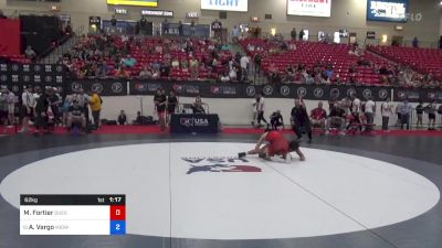 62 kg Cons 4 - Maximus Fortier, Quest School Of Wrestling vs Angelo Vargo, Midwest Xtreme Wrestling