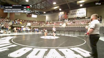 Cons. Round 2 - Keturah Whitehorse, Monument Valley High School vs Lucy Tom, Duchesne