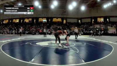 155 lbs Semifinal - Reese Butler, North County vs Gabbie McLeod, Winters Mill