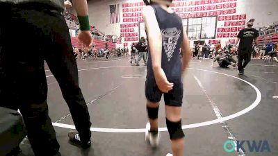 55 lbs Quarterfinal - Kash Redditt, Team Nomad vs Breccan Mahn, Cyclone Wrestling Club