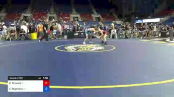 120 lbs Round Of 128 - Darron Provost, Wyoming vs Zayne Reynolds, Missouri