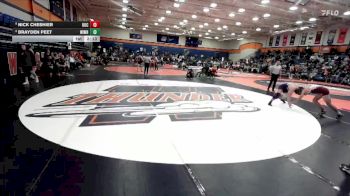 165 lbs Cons. Round 3 - Nick Cheshier, University Of Chicago vs Brayden Peet, Wisconsin-Whitewater