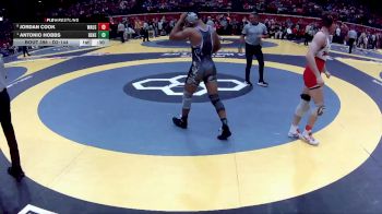D2-144 lbs Cons. Semi - Antonio Hobbs, Benedictine vs Jordan Cook, Wauseon