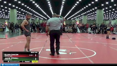 157 lbs Cons. Round 4 - Jakob Stovall, Baker (Kan.) vs Elijah Chacon, Indiana Tech