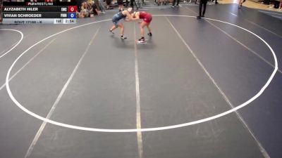 Champ. Round 5 - Alyzabeth Hiler, Eastside Wrestling Club vs Vivian Schroeder, Pinnacle