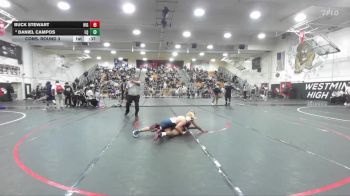 132 lbs Cons. Round 3 - Daniel Campos, La Quinta/LQ vs Buck Stewart, Highland