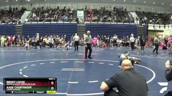 85 lbs Cons. Round 4 - Kade Chortanoff, Lower Dauphin vs Brody Locke, Buffalo Valley Wrestling Club