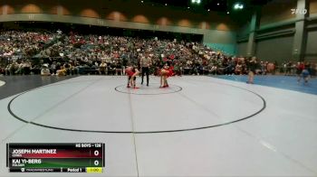 126 lbs Cons. Round 1 - Kai Yi-Berg, Folsom vs Joseph Martinez, Ceres