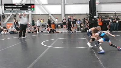 75 lbs Cons. Quarters - Jagger Baublits, Team Aggression Wrestling Club vs Sebastian Mckenzie, Falls Academy