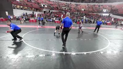 105 lbs 1st Place Match - Isaac Garcia, Weigh In Club vs Caleb Rickert, BGC