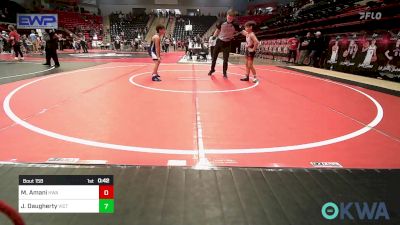 70 lbs Final - Mikah Amani, HURRICANE WRESTLING ACADEMY vs Jude Daugherty, Victory Grappling Club