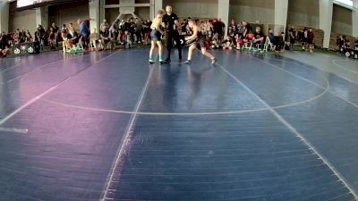 88 lbs Champ. Round 2 - Damen Therrien, Idaho vs Pierce Maki, Wyoming