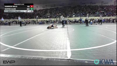 105 lbs Round Of 32 - Kameron Mills, Piedmont vs Easton Allen, Barnsdall Youth Wrestling