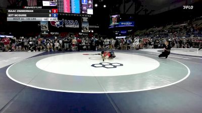 132 lbs Champ. Rd Of 256 - Isaac Zimmerman, IL vs Jett McGuire, IN