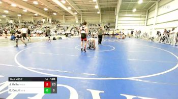 138 lbs Rr Rnd 1 - Jak Keller, Michigan Grapplers Blue vs Brody Orcutt, MI Bad Boys Gold