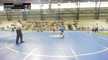 157A lbs Rr Rnd 3 - Jack Nelson, Minnesota vs Bas Diaz, Sdsu