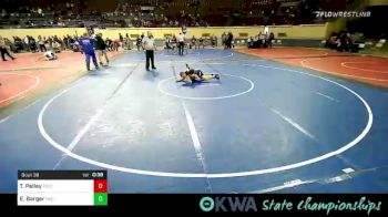 90 lbs Consi Of 8 #1 - Tucker Pelley, Piedmont vs Easton Barger, Norman Grappling Club